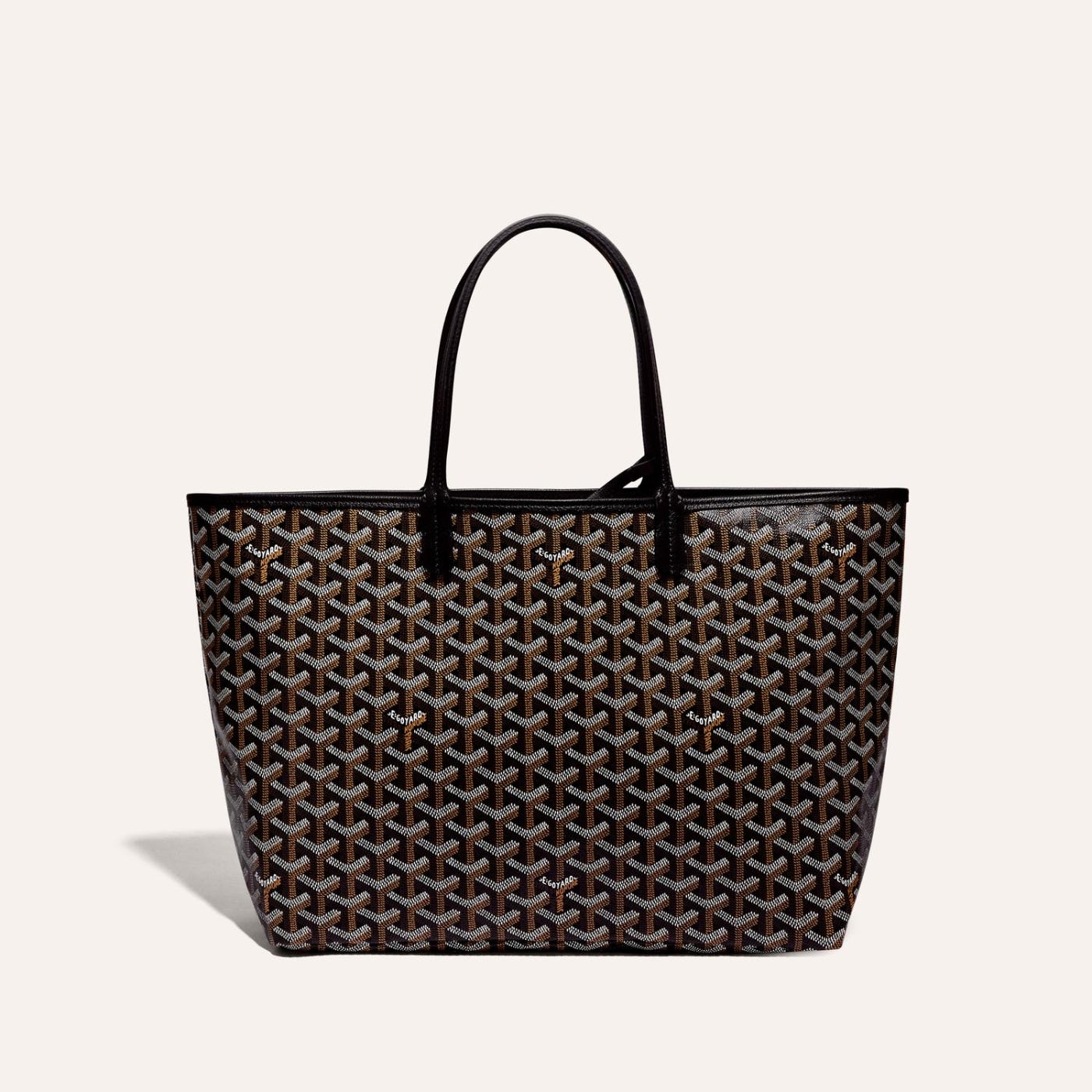 Goyard Saint Louis PM Tote Bag Black - Image 2